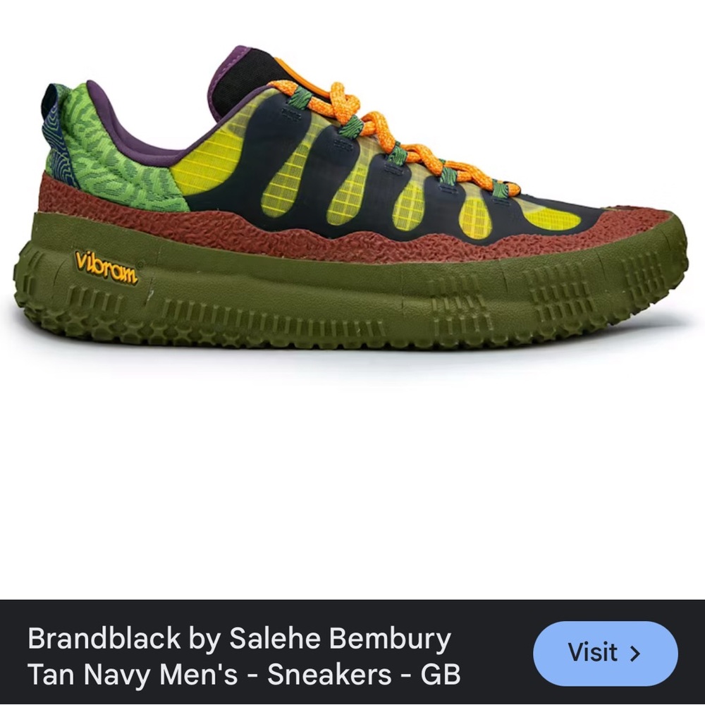 Brandblack X Salehe Men’s Sneakers- 9.5